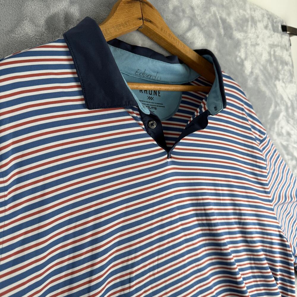 Rhone Performance Polo Shirt Mens XXL‎ Golf Office Stretch Comfort Activewear